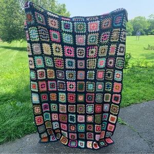 Multicolor Crochet Blanket